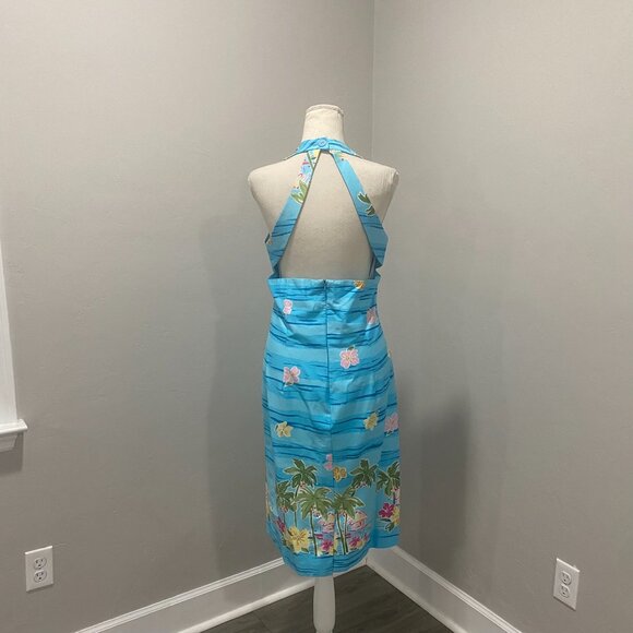 Hawaiian Print Dress 16 - Picture 7 of 9